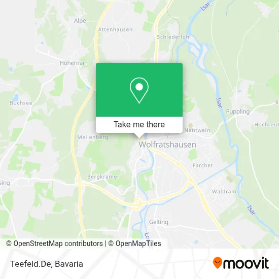Teefeld.De map