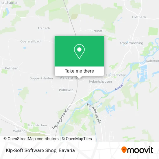 Klp-Soft Software Shop map