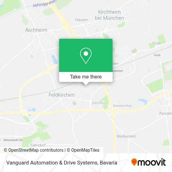 Vanguard Automation & Drive Systems map