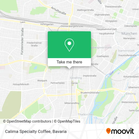 Calima Specialty Coffee map