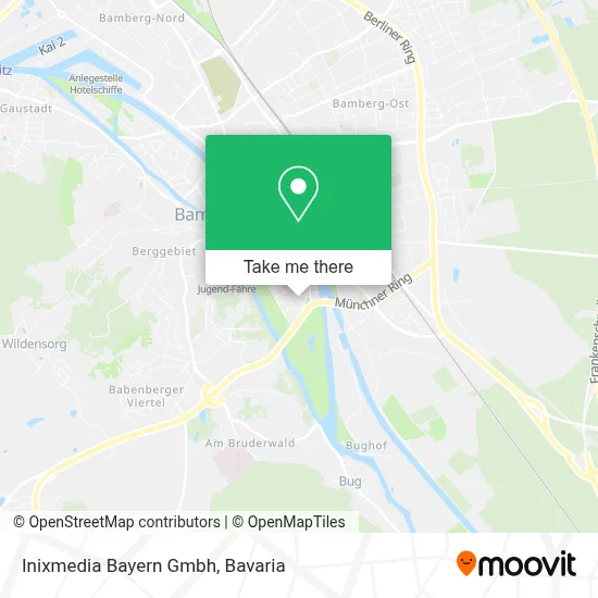 Inixmedia Bayern Gmbh map