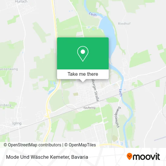 Mode Und Wäsche Kemeter map