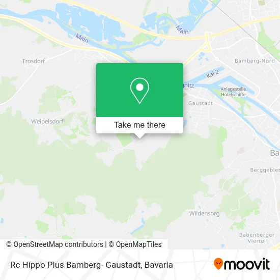 Rc Hippo Plus Bamberg- Gaustadt map