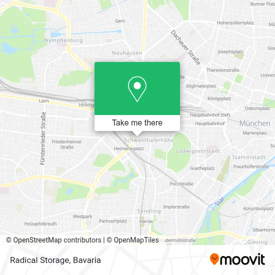Radical Storage map