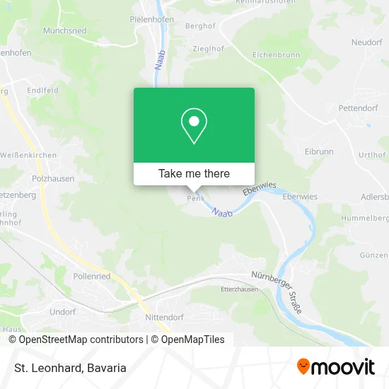 St. Leonhard map