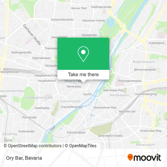 Ory Bar map