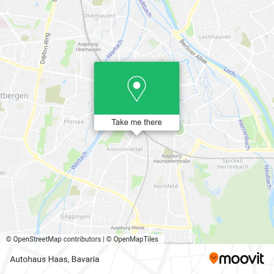 Autohaus Haas map