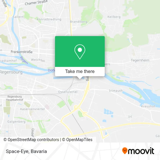 Space-Eye map