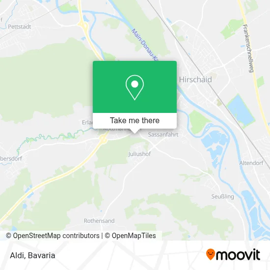 Aldi map