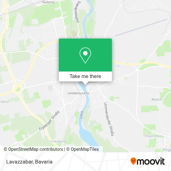 Lavazzabar map