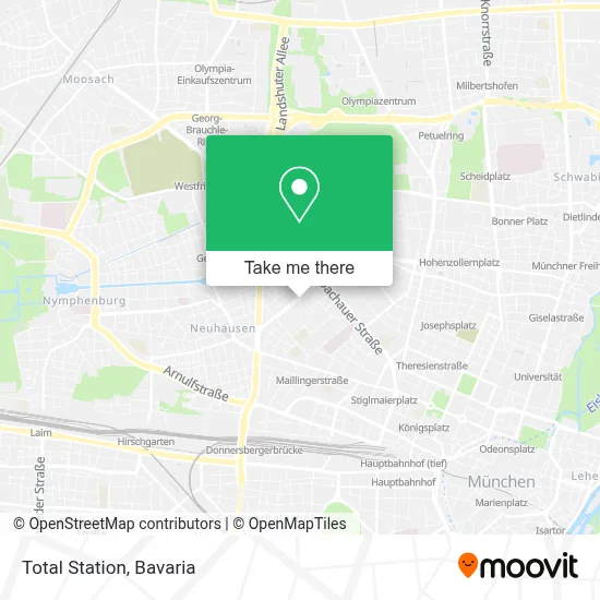 Total Station map