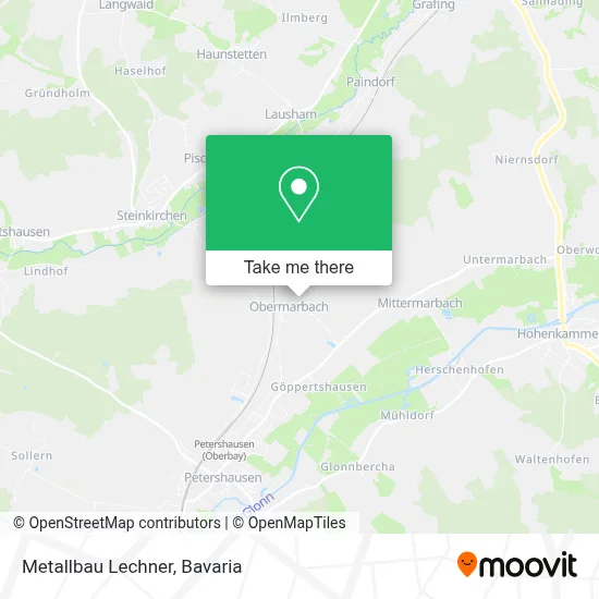 Metallbau Lechner map