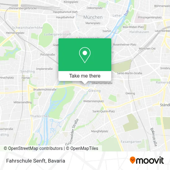 Fahrschule Senft map