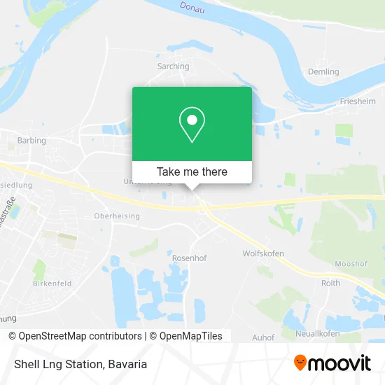 Shell Lng Station map