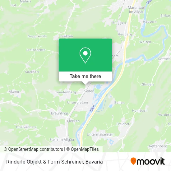 Rinderle Objekt & Form Schreiner map