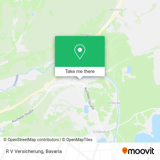 R V Versicherung map