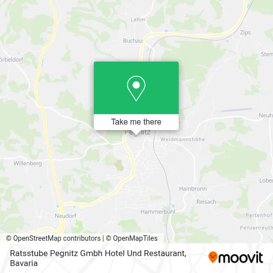 Ratsstube Pegnitz Gmbh Hotel Und Restaurant map