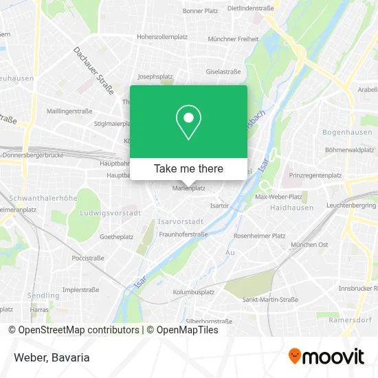 Weber map