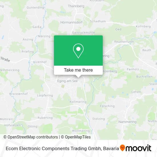 Ecom Electronic Components Trading Gmbh map