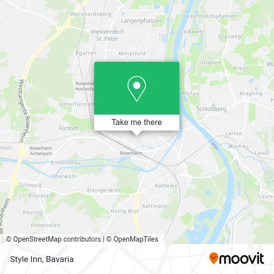 Style Inn map