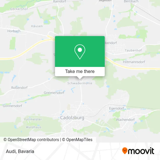 Audi map