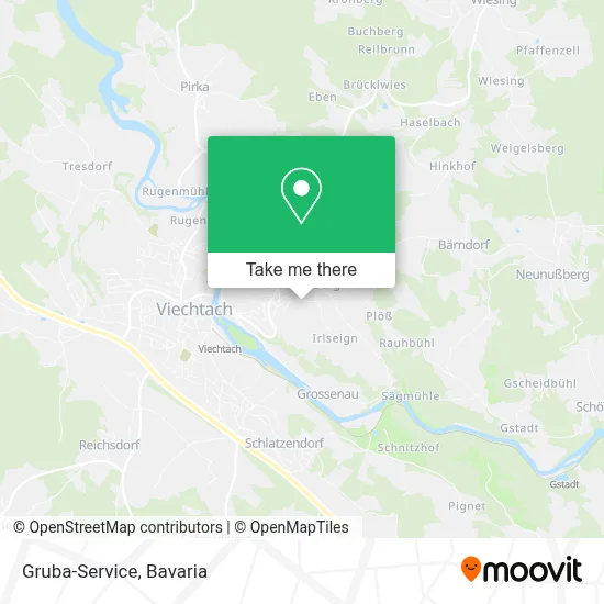 Gruba-Service map