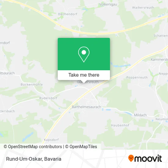 Rund-Um-Oskar map