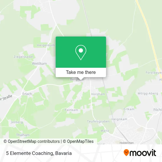 5 Elemente Coaching map