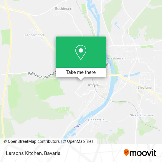 Larsons Kitchen map