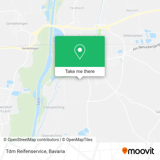 Tdm Reifenservice map