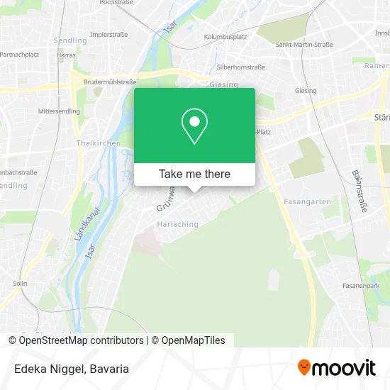 Edeka Niggel map