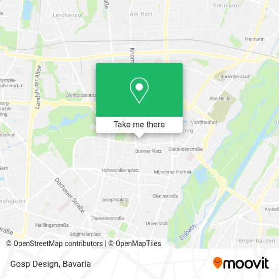 Gosp Design map
