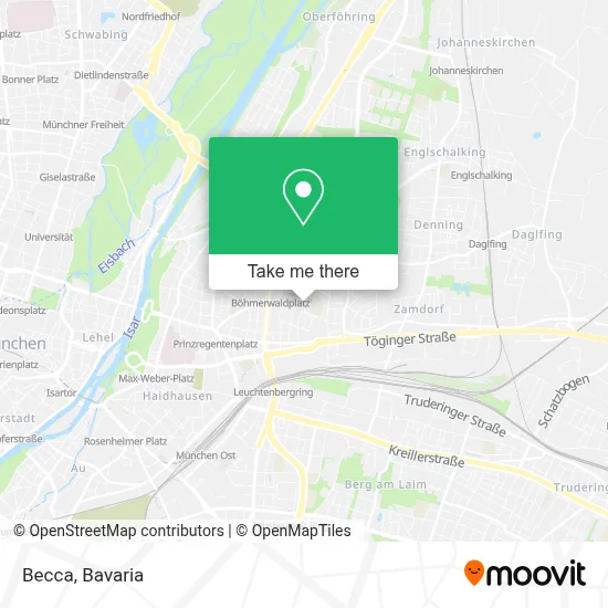 Becca map