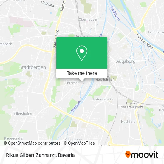 Rikus Gilbert Zahnarzt map