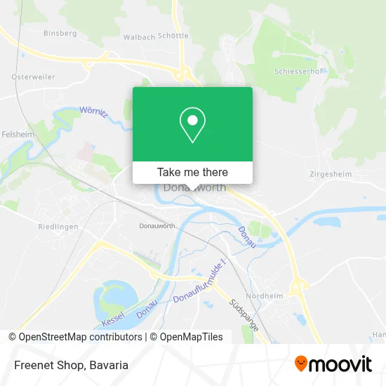 Freenet Shop map