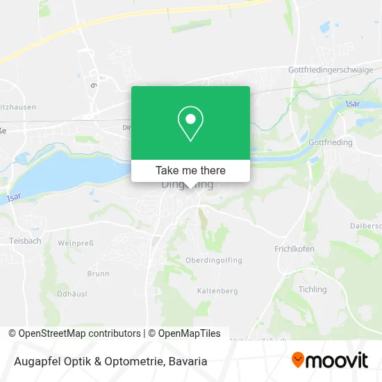 Augapfel Optik & Optometrie map