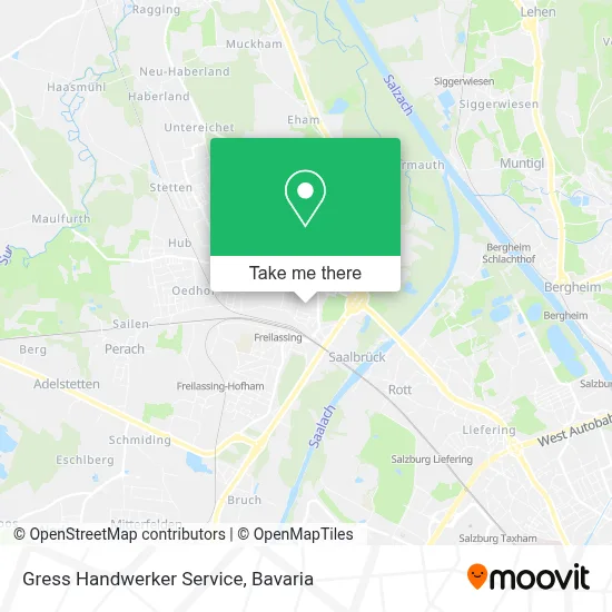 Gress Handwerker Service map