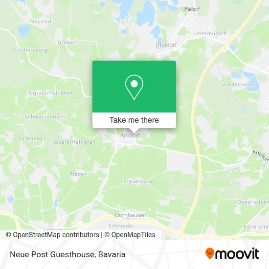 Gasthof Neue Post map