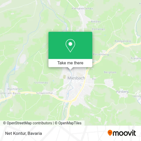 Net Kontur map