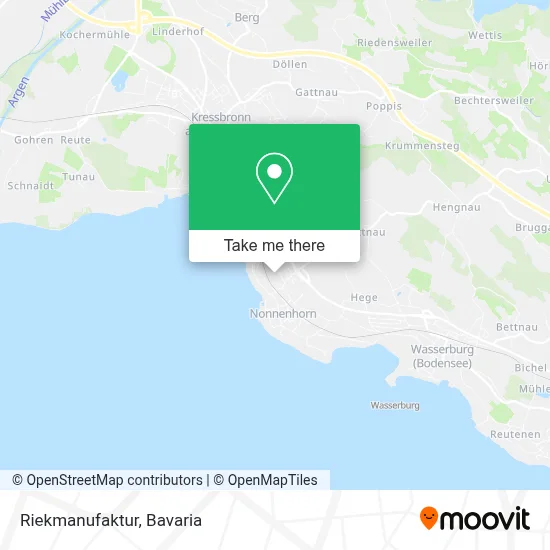 Riekmanufaktur map