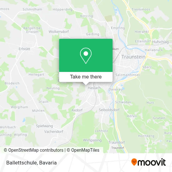 Ballettschule map