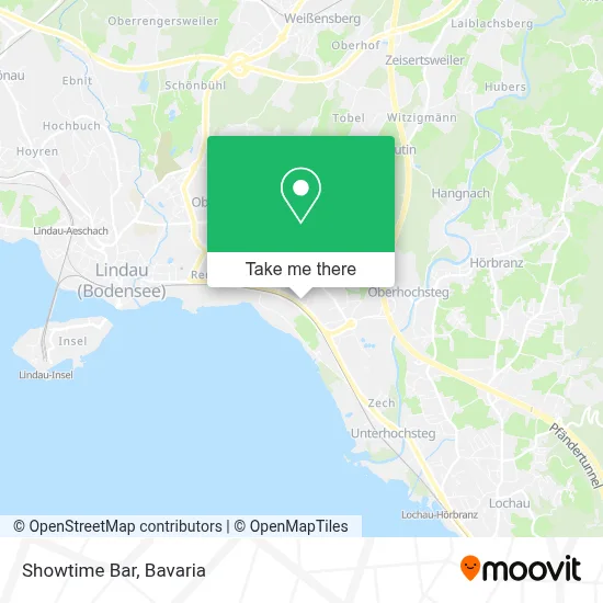 Showtime Bar map