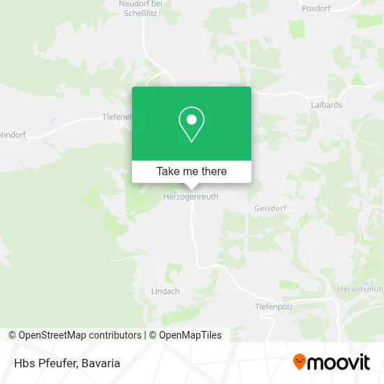 Hbs Pfeufer map
