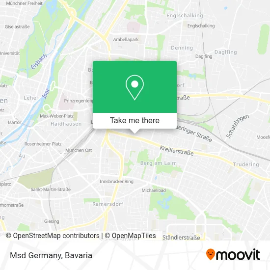 Msd Germany map
