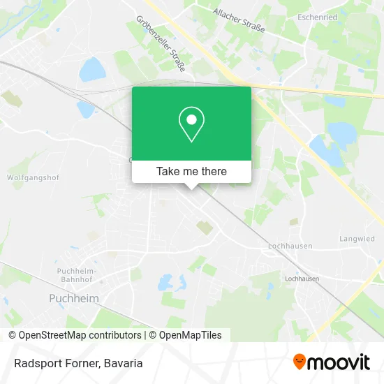 Radsport Forner map