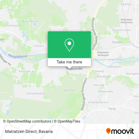 Matratzen Direct map