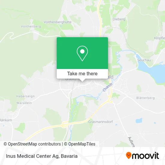 Inus Medical Center Ag map