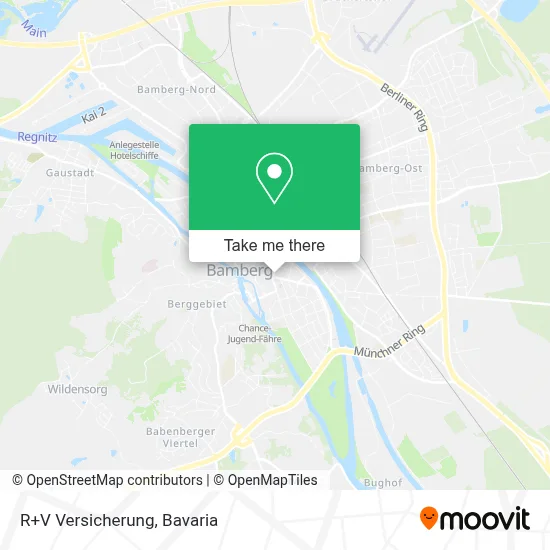 R+V Versicherung map