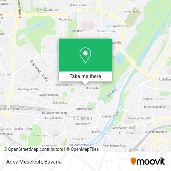 Adey Meselesh map