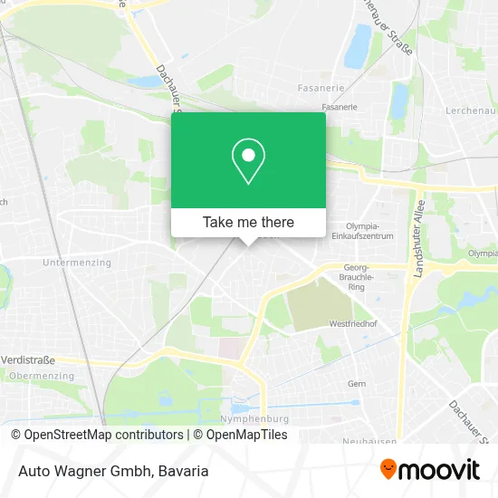Auto Wagner Gmbh map